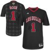 derrick rose black los bulls jersey